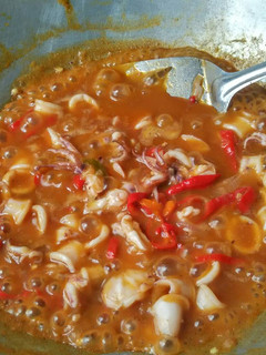Foto resep Cumi saos padang