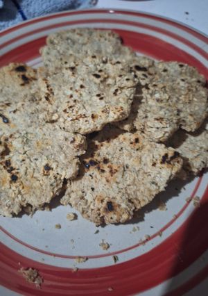 Una foto de Pan pita de avena