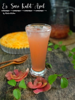 Foto resep 🍎 Es Sari Kulit Apel 🍎