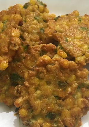 Foto resep Dadar jagung (corn fritters)