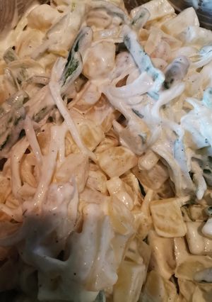 Una foto de Papas con crema