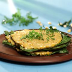 A picture of Corn Paneer Panki.