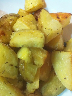Una foto de Patatas asadas rápidas en microondas