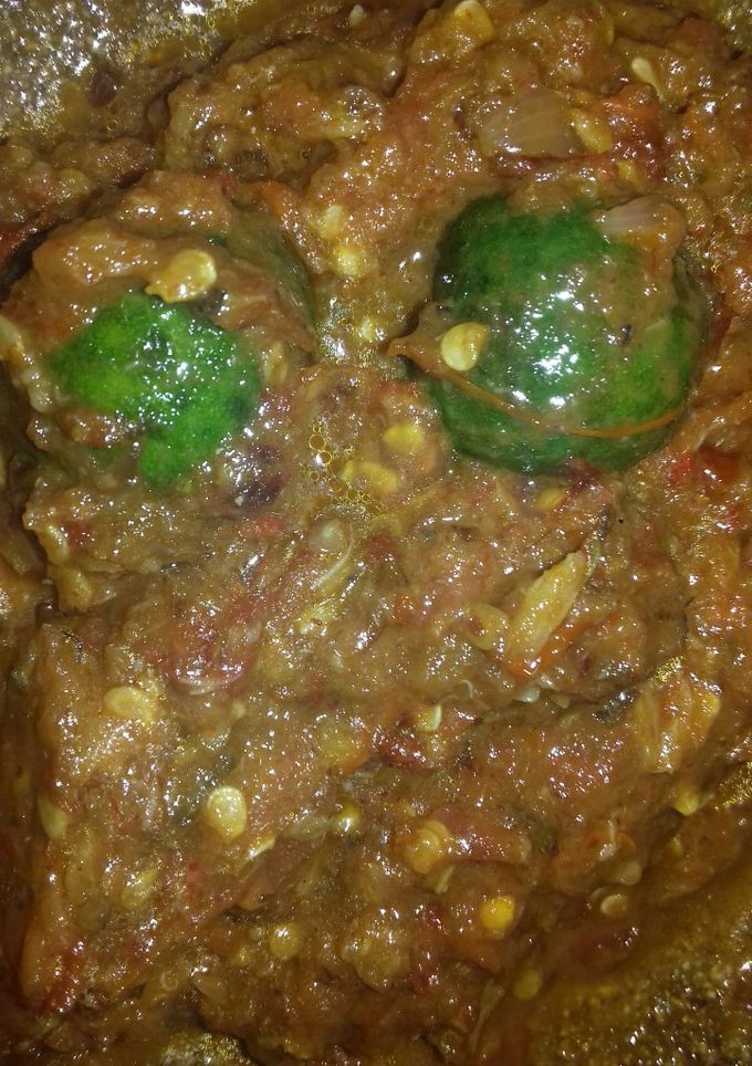 Foto resep Sambal Pecel Ayam