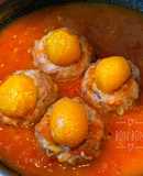 Xíu Mại Trứng Muối Sốt Cà