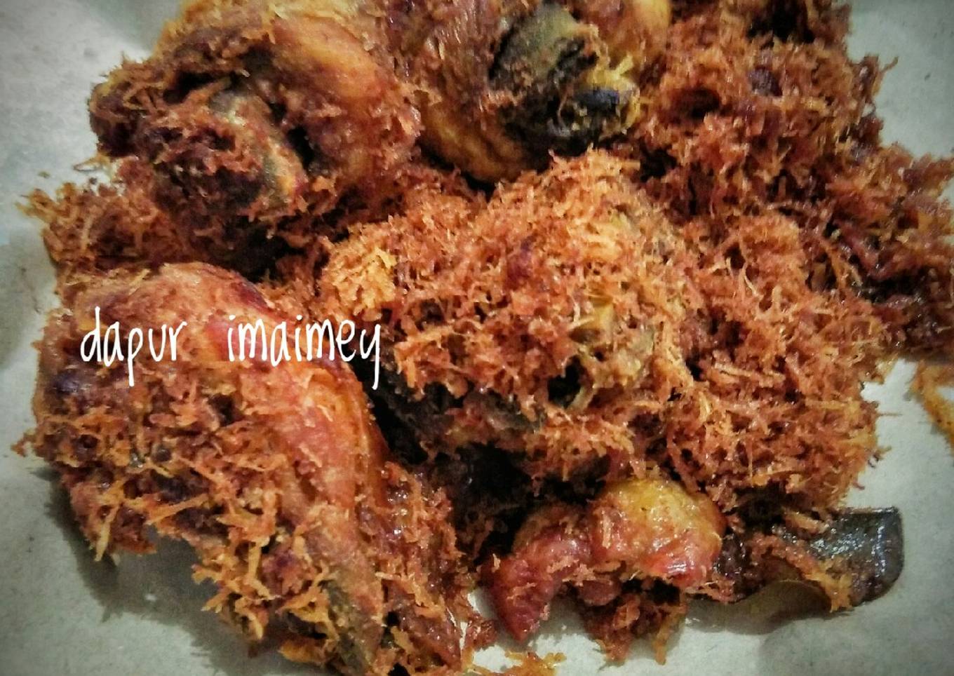 Ayam goreng srundeng