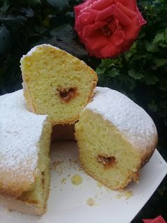 Una foto de Budín Relleno de Dulce de Leche!! 😍