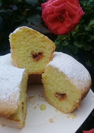 Una foto de Budín Relleno de Dulce de Leche!! 😍