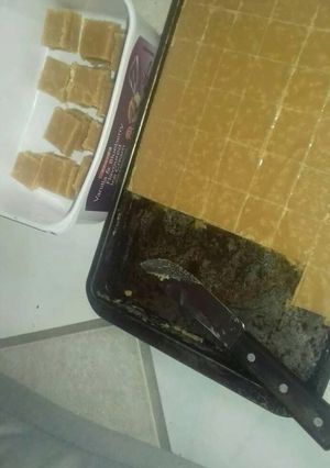 A picture of Yummy Mama's Fudge Recipe.