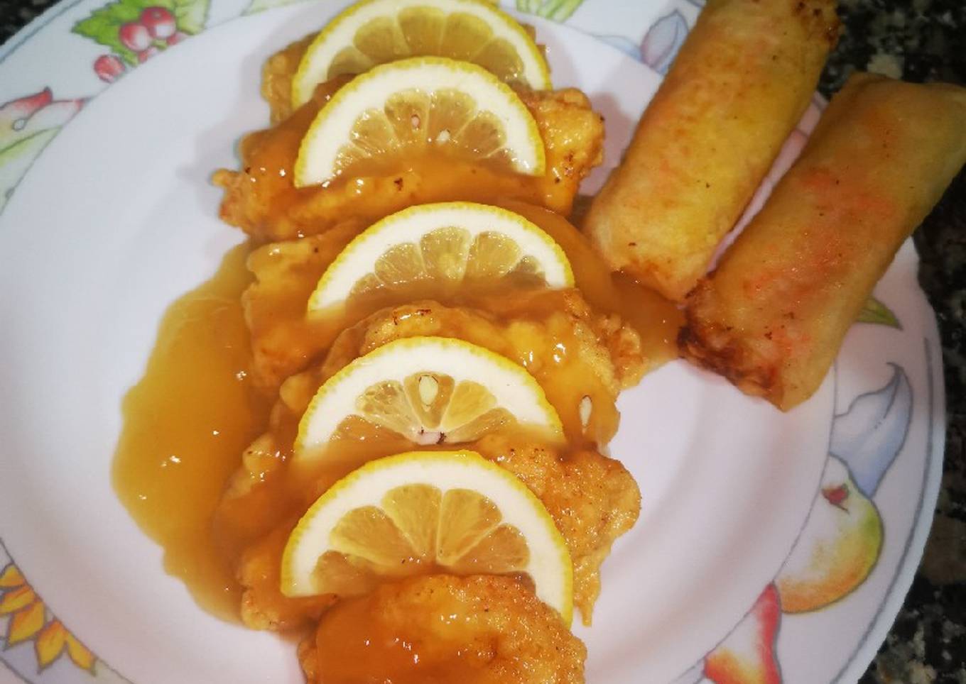 Pollo al limón