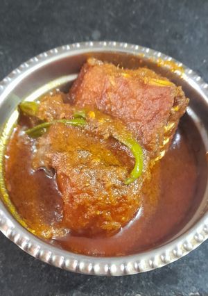 কাতলা মাছের কালিয়া (katla macher kalia reccipe in Bengali) রেসিপির প্রধান ছবি