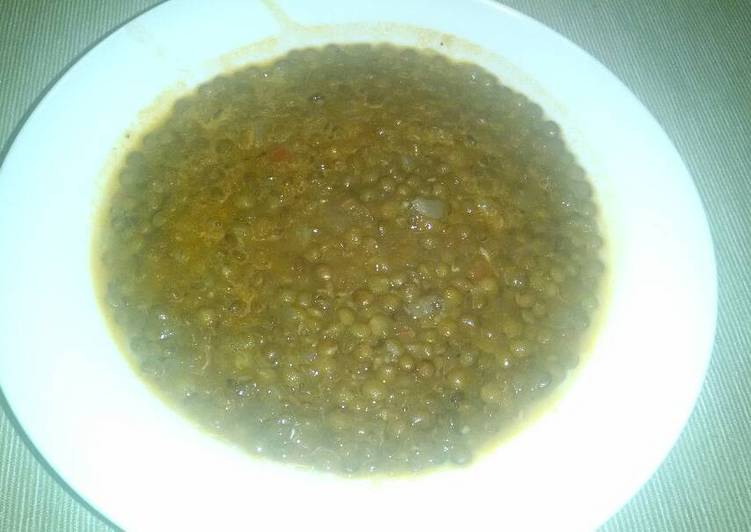 Recipe of Homemade Lentil Soup