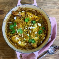A picture of Easy one pot Chicken Biryani.