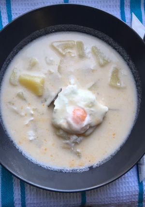 Házias krumplileves recept fotója
