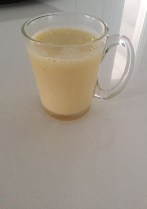 عکسی از دستور شیر موز انبه🥛🍌🥭