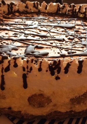 Sütés nélküli gesztenyetorta recept fotója