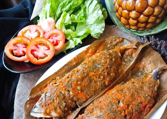 Resep Gembung pepes daun kunyit Anti Gagal