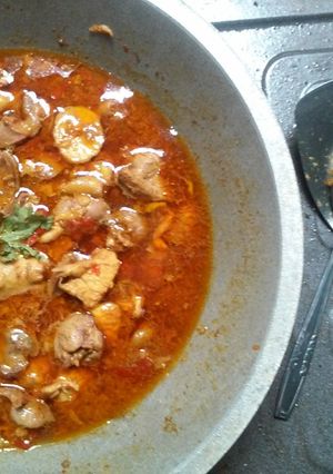 Foto resep Ayam+hati masak kecap