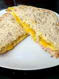 My Ham & Cheese Sandwhich with Piccalili