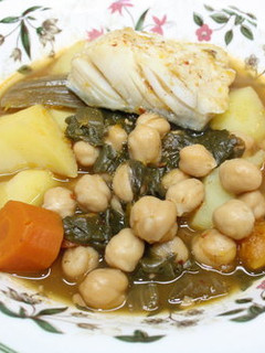 Foto principal de Potaje de Garbanzos con Bacalao