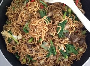 Foto resep Mi goreng ati ampela ayam
