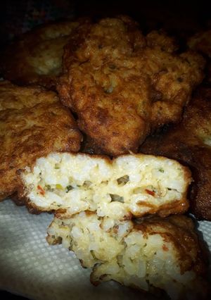 Una foto de Croquetas de arroz