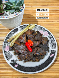 Foto resep Babat Paru Gongso