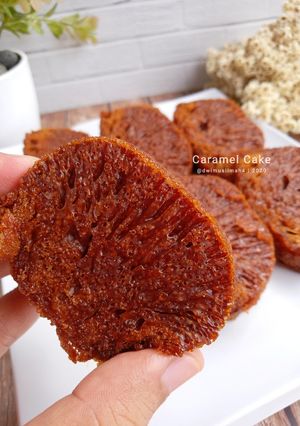 Foto resep Bolu Sarang Semut/Caramel Cake, 4 telur