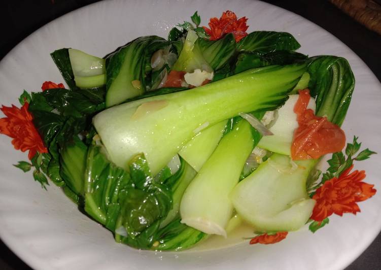 Resep Oseng sayur pakcoy Anti Gagal