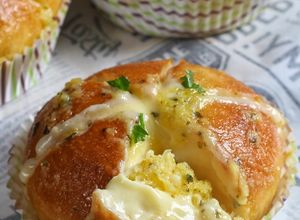 Foto resep Sourdough Korean Garlic Bread
