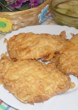 Tepsis sajtos karaj recept fotója