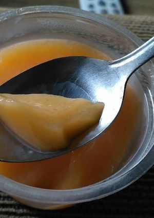 Foto resep Mango Silky Puding. #Camilan Anak. #Camilan Mpasi