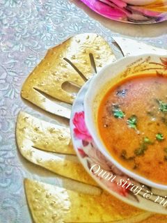 صورة لوصفة شربة فريك رمضان 🌙