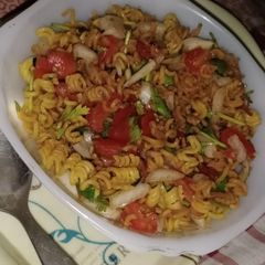 Masala Maggi Bhel A picture of Masala Maggi Bhel.