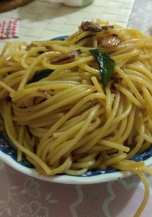 西西里鯷魚義大利麵 的食譜成品照片