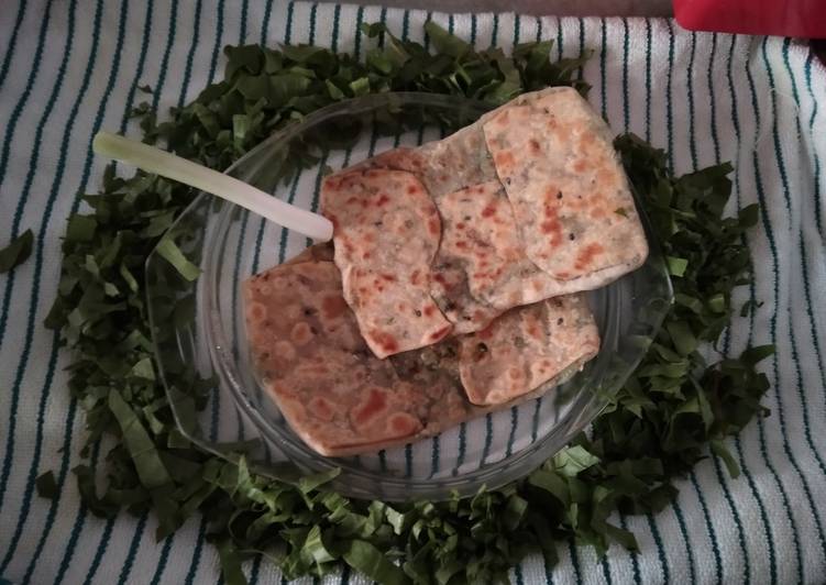Winter SpecialPalak Cheese Paratha