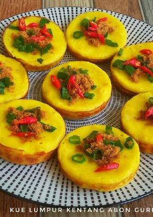 Foto resep Kue Lumpur Kentang Abon Gurih
