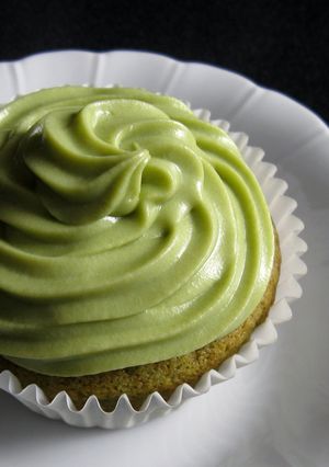 A picture of Matcha Cupcakes.