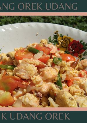 Foto resep Udang Orek Telur