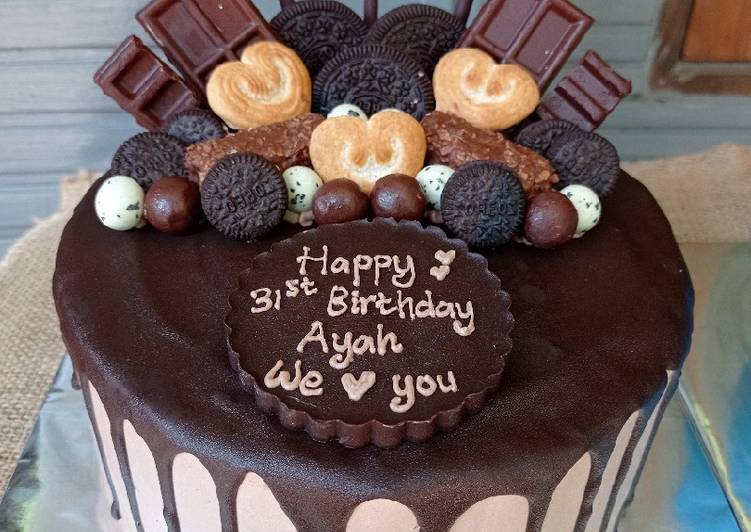 Cara Gampang Membuat Blackforest Cake Empukk Ekonomis Irit Telur yang Lezat