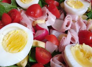 Una foto de Ensalada completa