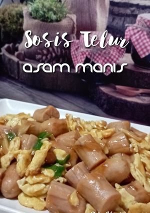 Foto resep #578 Sosis Telur Asam Manis
