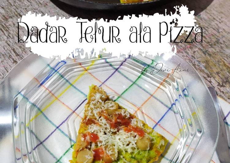 Resep Dadar Telur ala Pizza yang Lezat Sekali