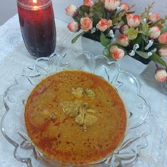 A picture of Murgh badami korma.