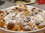 A picture of croissant casserole