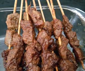 Resep mudah Sate Maranggi Manis (Sari Asih) Yummy Mantul