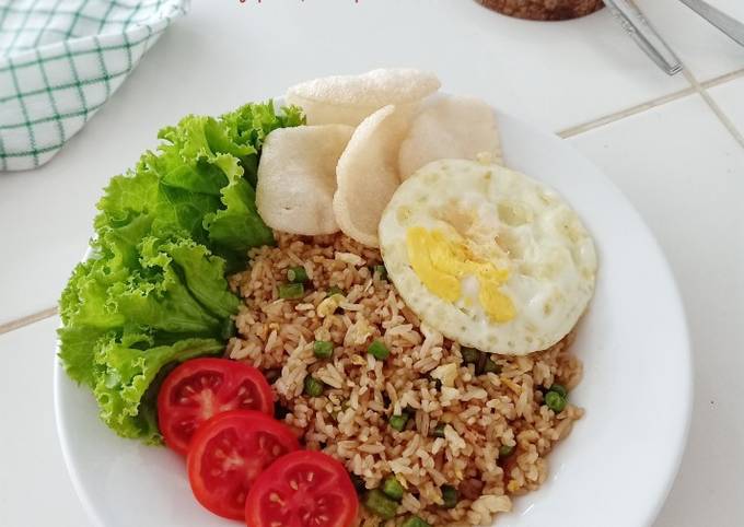 Cara Gampang Membuat 🎀Nasi Goreng Abang-abang yang Enak Banget