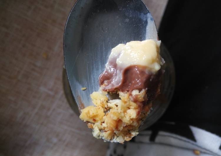 Resep Chocorange crunch cheese cake (simple, ekonomis) Anti Gagal