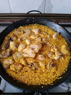 Una foto de Arroz con Pollo