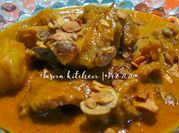 Gambar opor daging sapi bumbu kuning